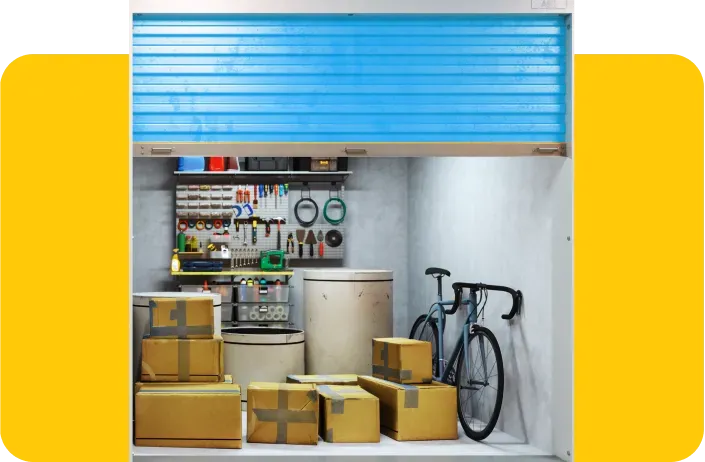 image of storage units for customers in Liverpool